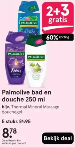 Etos Palmolive bad en douche aanbieding