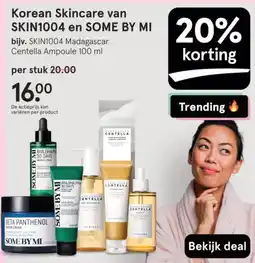 Etos Korean Skincare van SKIN1004 en SOME BY MI aanbieding