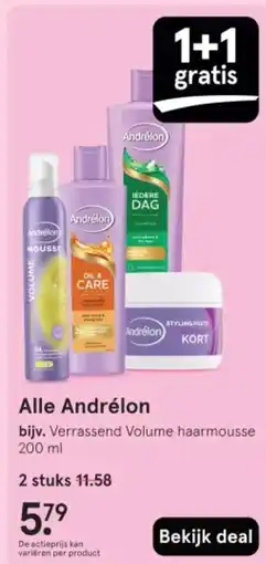 Etos Alle Andrélon aanbieding