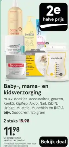Etos Baby, mama en kidsverzorging aanbieding