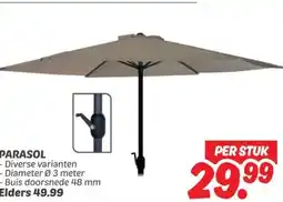 Dekamarkt PARASOL aanbieding