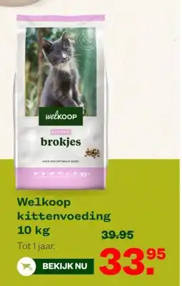 Welkoop Welkoop kittenvoeding 10 kg aanbieding