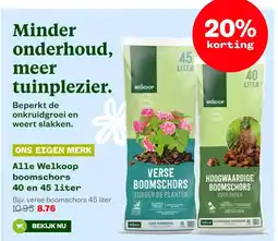 Welkoop Alle Welkoop boomschors 40 en 45 liter aanbieding