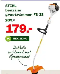 Welkoop STIHL benzine grastrimmer FS 38 aanbieding