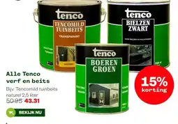 Welkoop Alle Tenco verf en beits aanbieding