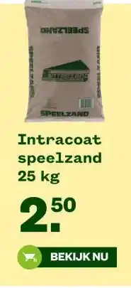 Welkoop Intracoat speelzand aanbieding