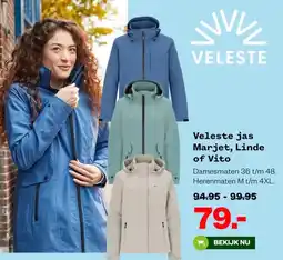Welkoop Veleste jas Marjet, Linde of Vito aanbieding