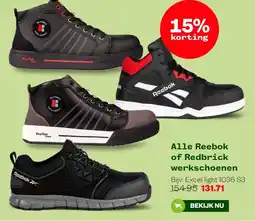 Welkoop Alle Reebok of Redbrick werkschoenen aanbieding