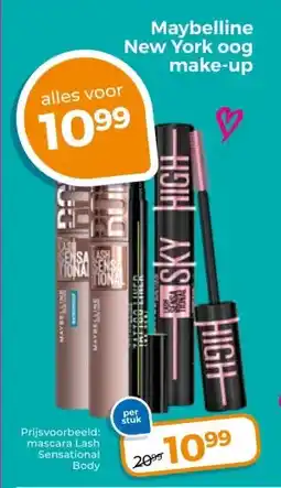 Trekpleister Maybelline New York oog make-up aanbieding