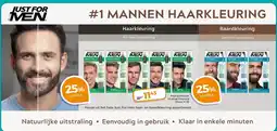 Trekpleister #1 MANNEN HAARKLEURING aanbieding