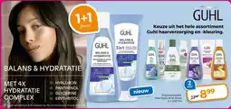 Trekpleister Keuze uit het hele assortiment Guhl haarverzorging en -kleuring. aanbieding
