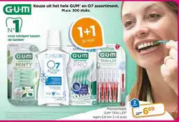 Trekpleister voor reinigen tussen de tanden aanbieding