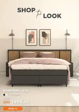 TotaalBED Boxspring Leon aanbieding