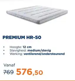 TotaalBED Topmatras Premium HR-50 | 140 x 200 cm aanbieding