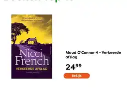 The Read Shop Maud O’Connor 4 - Verkeerde afslag aanbieding