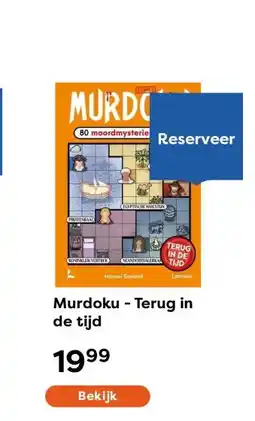 The Read Shop Murdoku - Terug in de tijd aanbieding