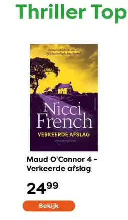 The Read Shop Maud O’Connor 4 - Verkeerde afslag aanbieding