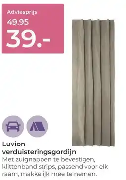 Prenatal Luvion verduisteringsgordijn aanbieding