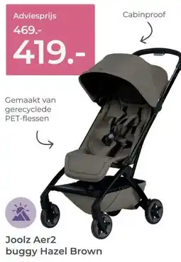 Prenatal Joolz Aer2 buggy Hazel Brown aanbieding