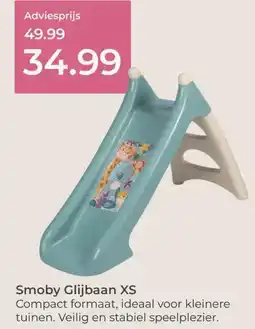 Prenatal Smoby Glijbaan XS aanbieding