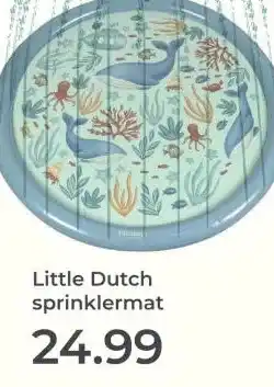 Prenatal Little Dutch sprinklermat aanbieding