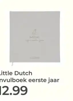 Prenatal Little Dutch invulboek eerste jaar aanbieding