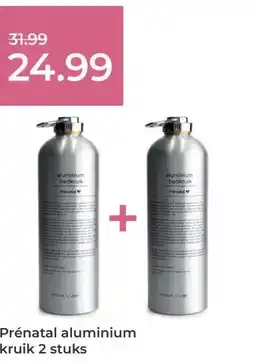 Prenatal Prénatal aluminium kruik aanbieding