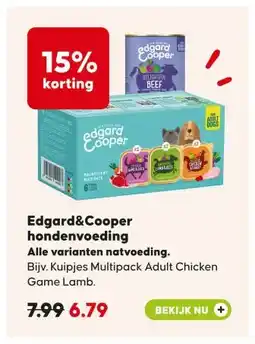 Pets Place Edgard&Cooper hondenvoeding aanbieding