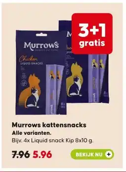 Pets Place Murrows kattensnacks Alle varianten. aanbieding