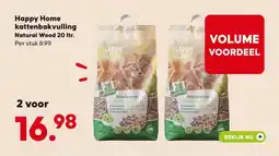 Pets Place Happy Home kattenbakvulling aanbieding