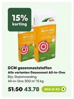 Pets Place DCM gazonmeststoffen Alle varianten Gazonmest All-in-One. aanbieding