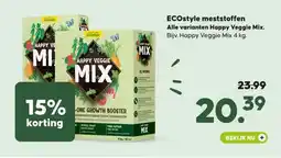 Pets Place ECOstyle meststoffen Alle varianten Happy Veggie Mix. aanbieding