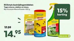Pets Place ECOstyle bestrijdingsmiddelen Tegen mieren, slakken en luizen. aanbieding