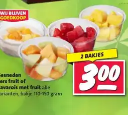 Nettorama Gesneden vers fruit of bavarois met fruit alle aanbieding