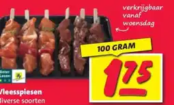 Nettorama Vleesspiesen diverse soorten aanbieding