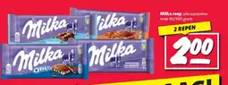 Nettorama Milka reep alle varianten aanbieding
