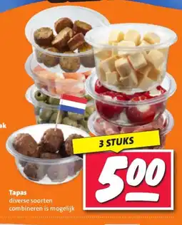 Nettorama Tapas diverse soorten combineren is mogelijk aanbieding