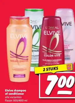 Nettorama Elvive shampoo of conditioner aanbieding