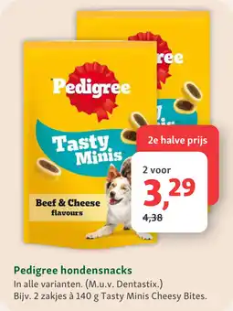Maxi Zoo Pedigree hondensnacks aanbieding