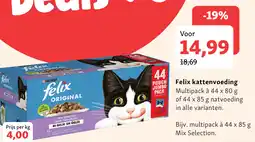 Maxi Zoo Felix kattenvoeding aanbieding