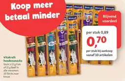 Maxi Zoo Vitakraft hondensnacks aanbieding