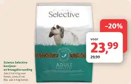 Maxi Zoo Science Selective konijnen- en knaagdiervoeding aanbieding