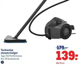 Makro Techweise stoomreiniger aanbieding