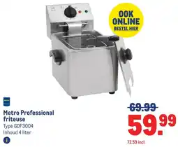Makro Metro Professional friteuse aanbieding