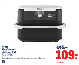 Makro Ninja FlexDrawer airfryer XXL aanbieding