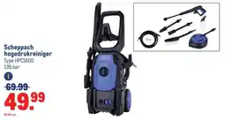 Makro Scheppach hogedrukreiniger aanbieding