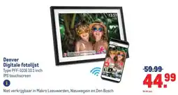 Makro Denver Digitale fotolijst aanbieding