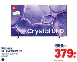 Makro Samsung 65 LCD smart-tv aanbieding