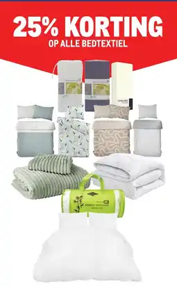 Makro OP ALLE BEDTEXTIEL aanbieding