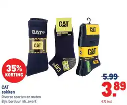 Makro CAT sokken aanbieding